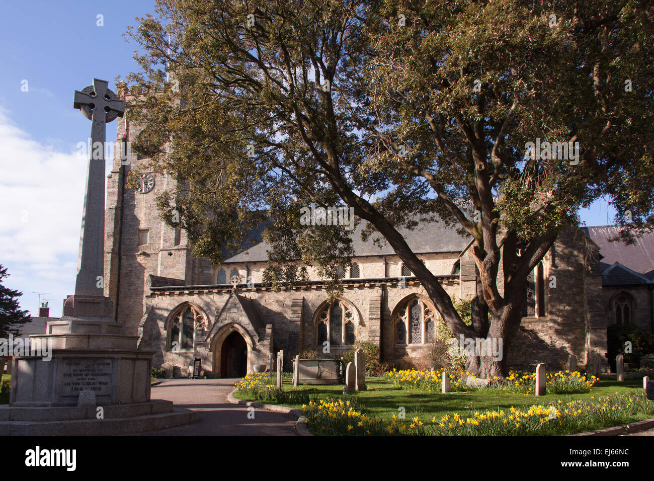 Sidmouth parish church hires stock photography and images Alamy