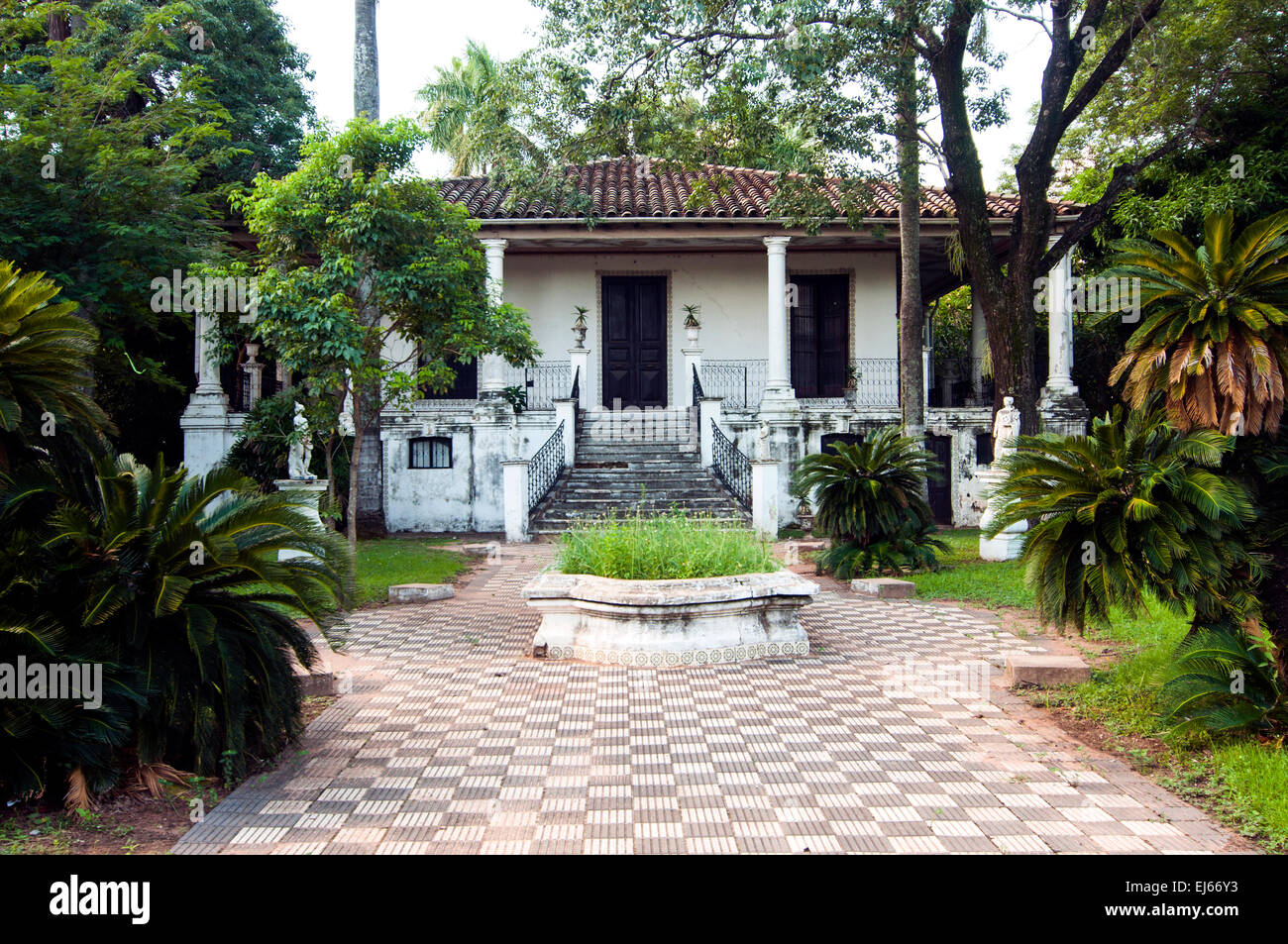 Private house, Calle Espana, Asuncion, Paraguay Stock Photo Alamy