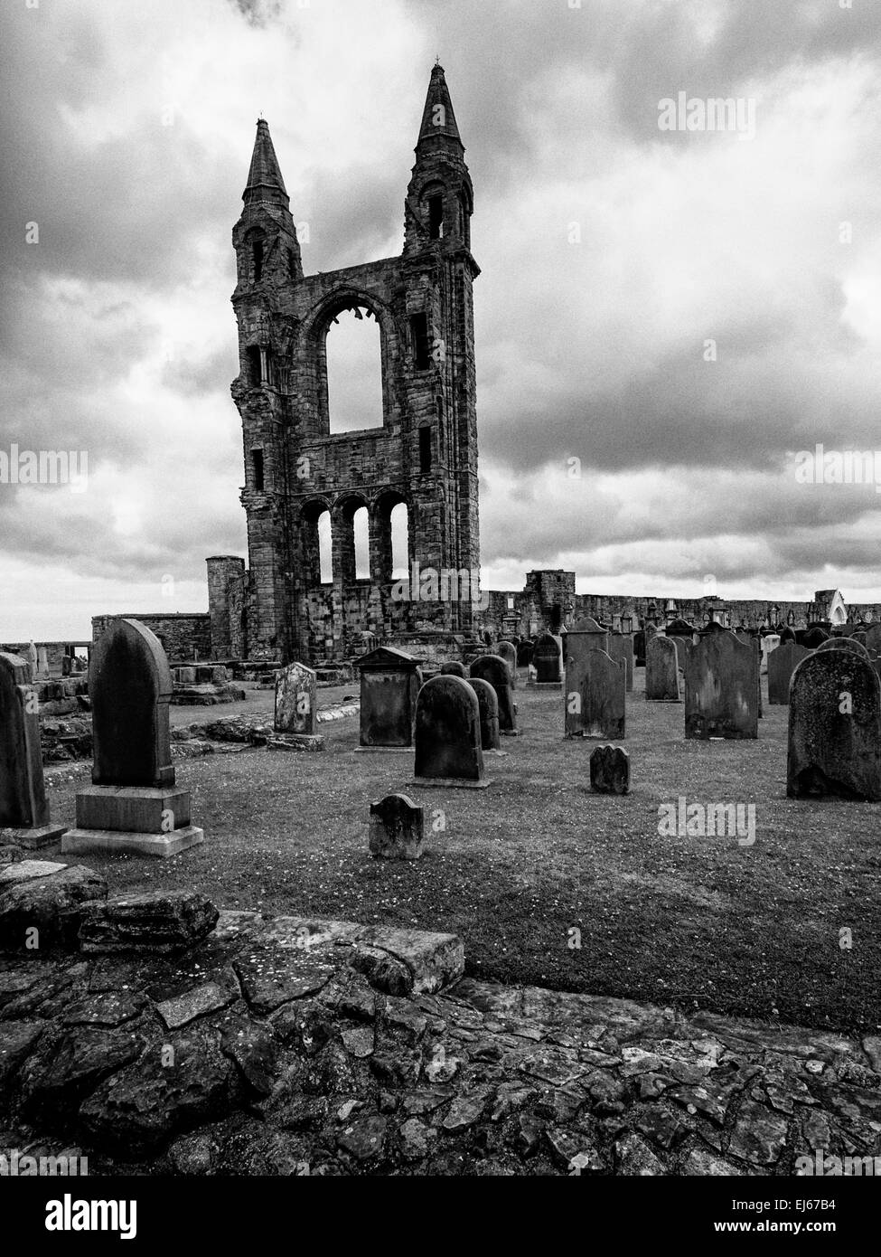 St Andrews Cathedral, Scotland, UK Stock Photo Alamy