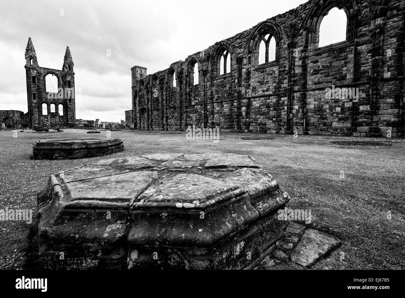 St Andrews Cathedral, Scotland, UK Stock Photo Alamy