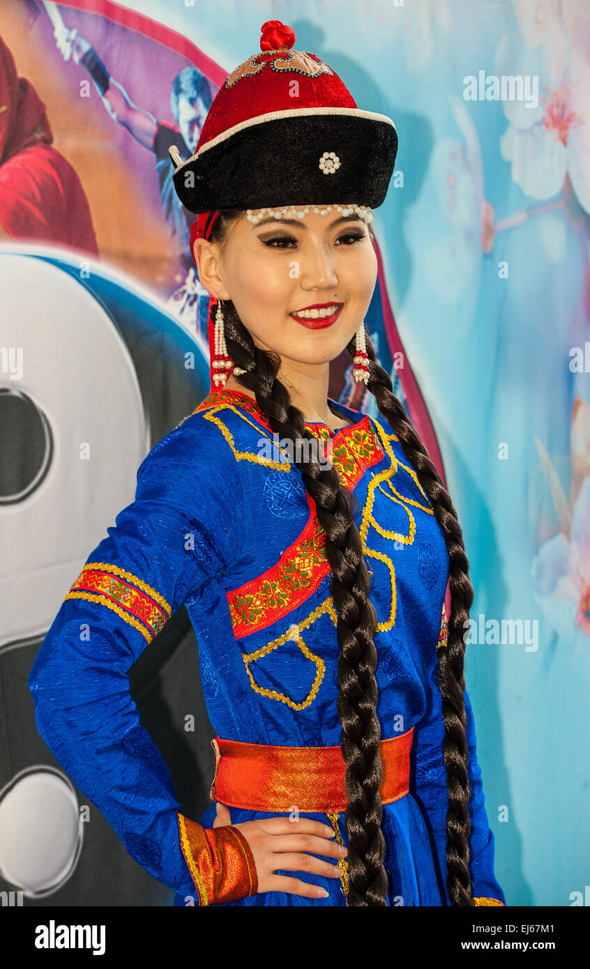 Turin, Italy. 22nd March, 2015. Lingotto fair 'Festival dell'Oriente' from 20th to 22th March 2015 and from 27th to 30th March 2015 - 20th March 2015 Tibetan music and dance Credit:  Realy Easy Star/Alamy Live News Stock Photo