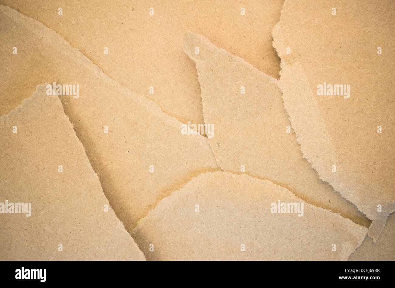 pieces of ripped recycled paper surface - abstract background Stock ...