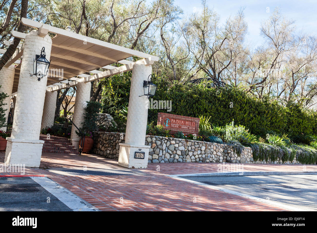 The Padua Hills theater in Claremont California now a location for weddings and receptions Stock