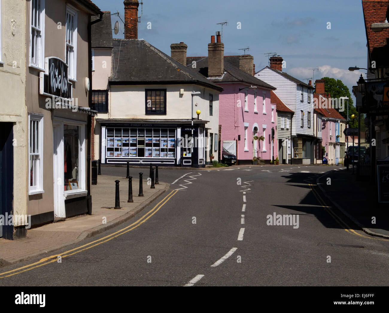 Coggeshall High Street, Coggeshall, Essex, England, UK Stock Photo Alamy