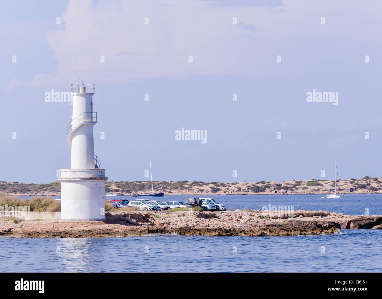 La Savina, Formentera, Balearic Islands, Spain Stock Photo