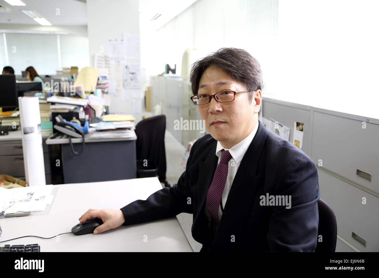 Japanese Boss In Office High Resolution Stock Photography and Images - Alamy