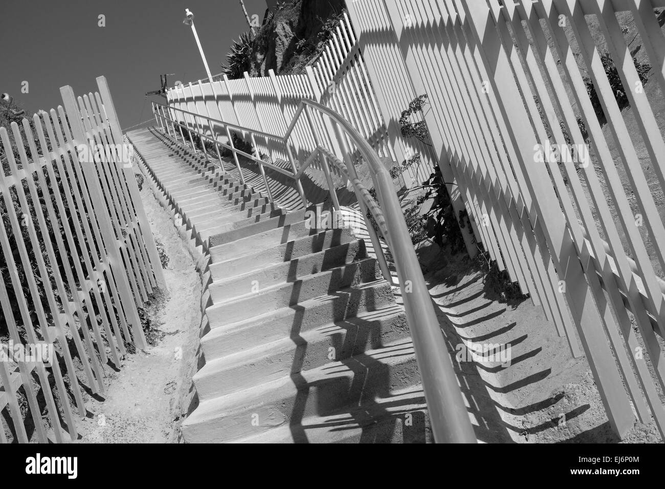 Stairs to the beach Stock Photo - Alamy
