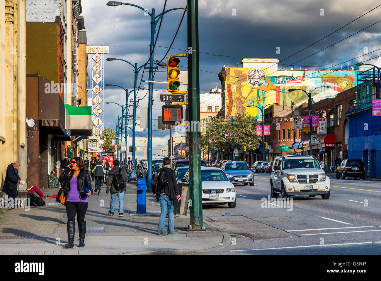 Patricia Hotel, Hastings Street, DTES, Vancouver, British Columbia