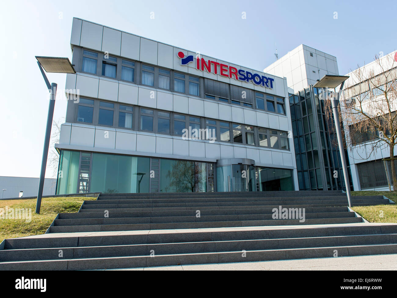 Heilbronn, Germany. 19th Mar, 2015. The headquarters of Intersport eG in  Heilbronn, Germany, 19 March 2015. Photo: Daniel Maurer/dpa/Alamy Live News  Stock Photo - Alamy