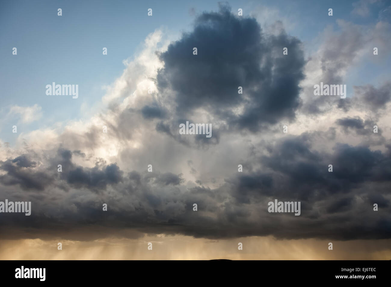 Stormy sky background Stock Photo - Alamy