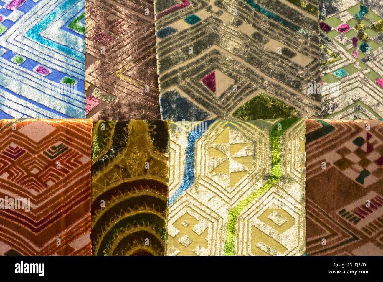 Patterned fabric with gold hi-res stock photography and images - Alamy