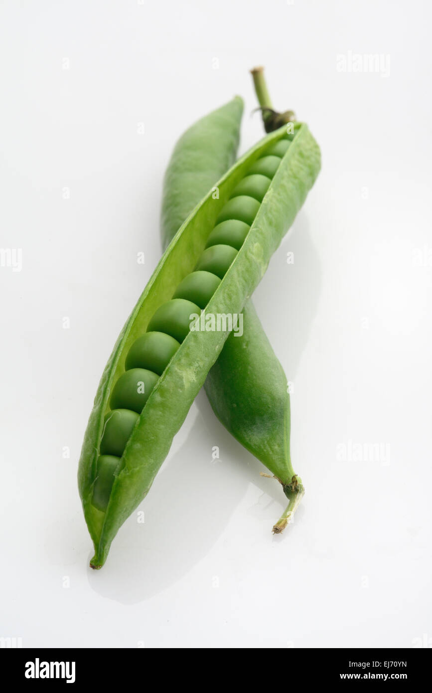 Peas Pod Stock Photo
