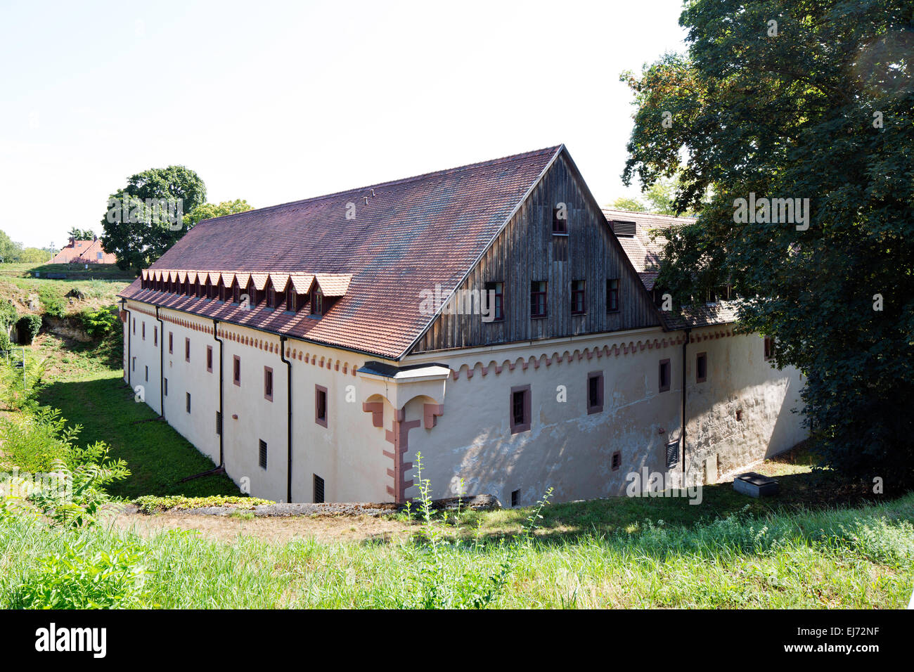 Rüsselsheim Fortress, castle complex, 15th c., Rüsselsheim, Hesse, Germany Stock Photo