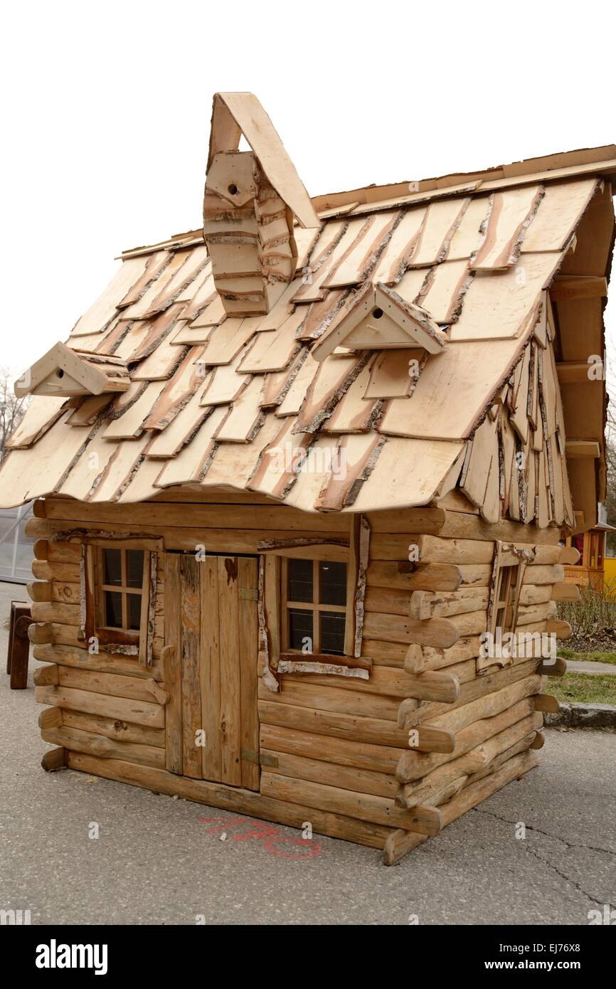 small timber house Stock Photo