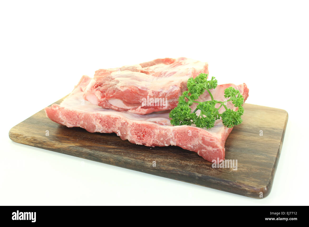 beef spare ribs Stock Photo