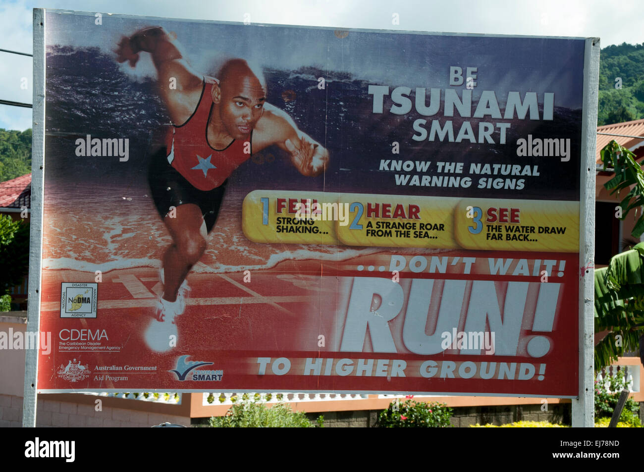 Is there a tsunami warning for grenada