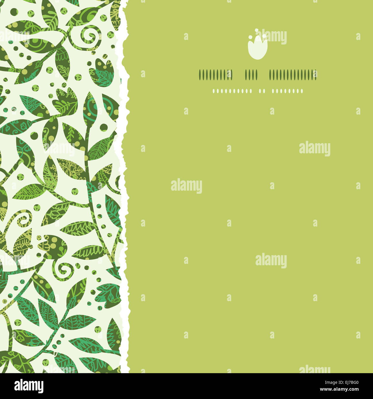 Textured Colorful Branches Square Torn Seamless Pattern Background ...