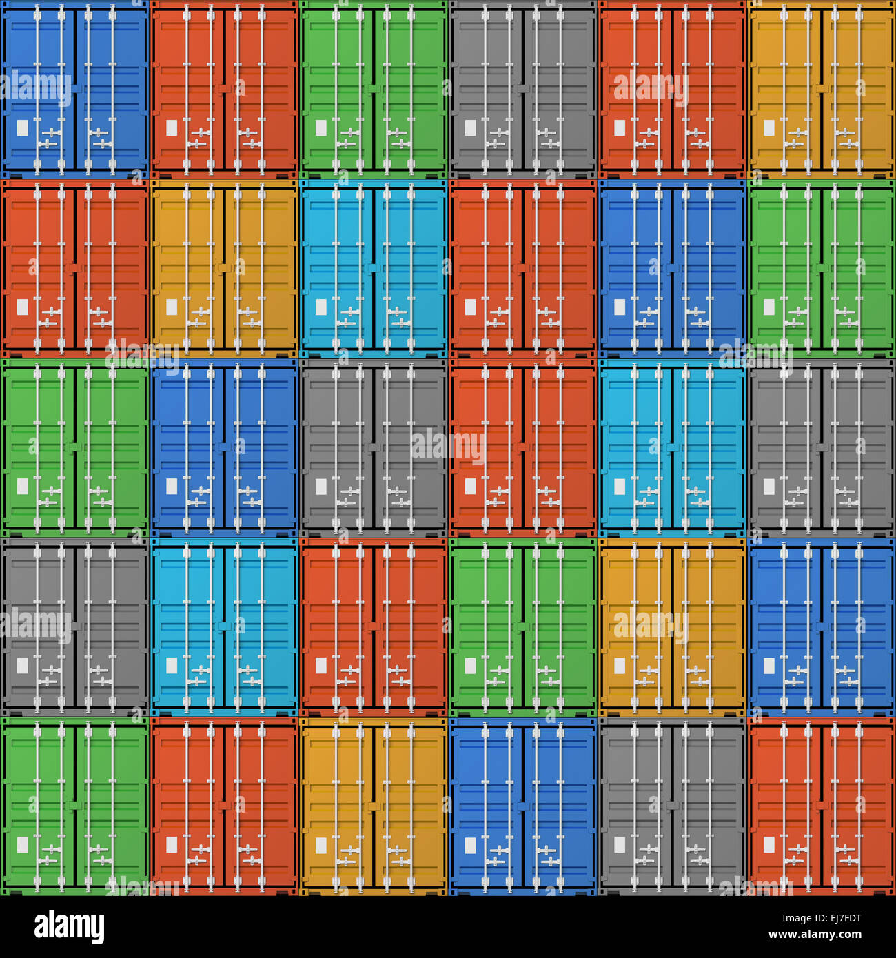Shipment containers background hi-res stock photography and images - Alamy