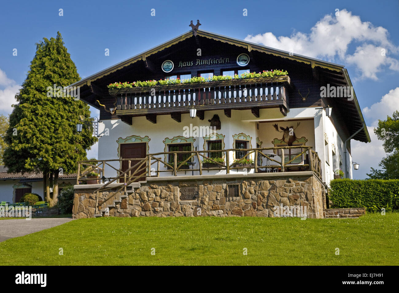 House Almfrieden, Witten, Germany Stock Photo