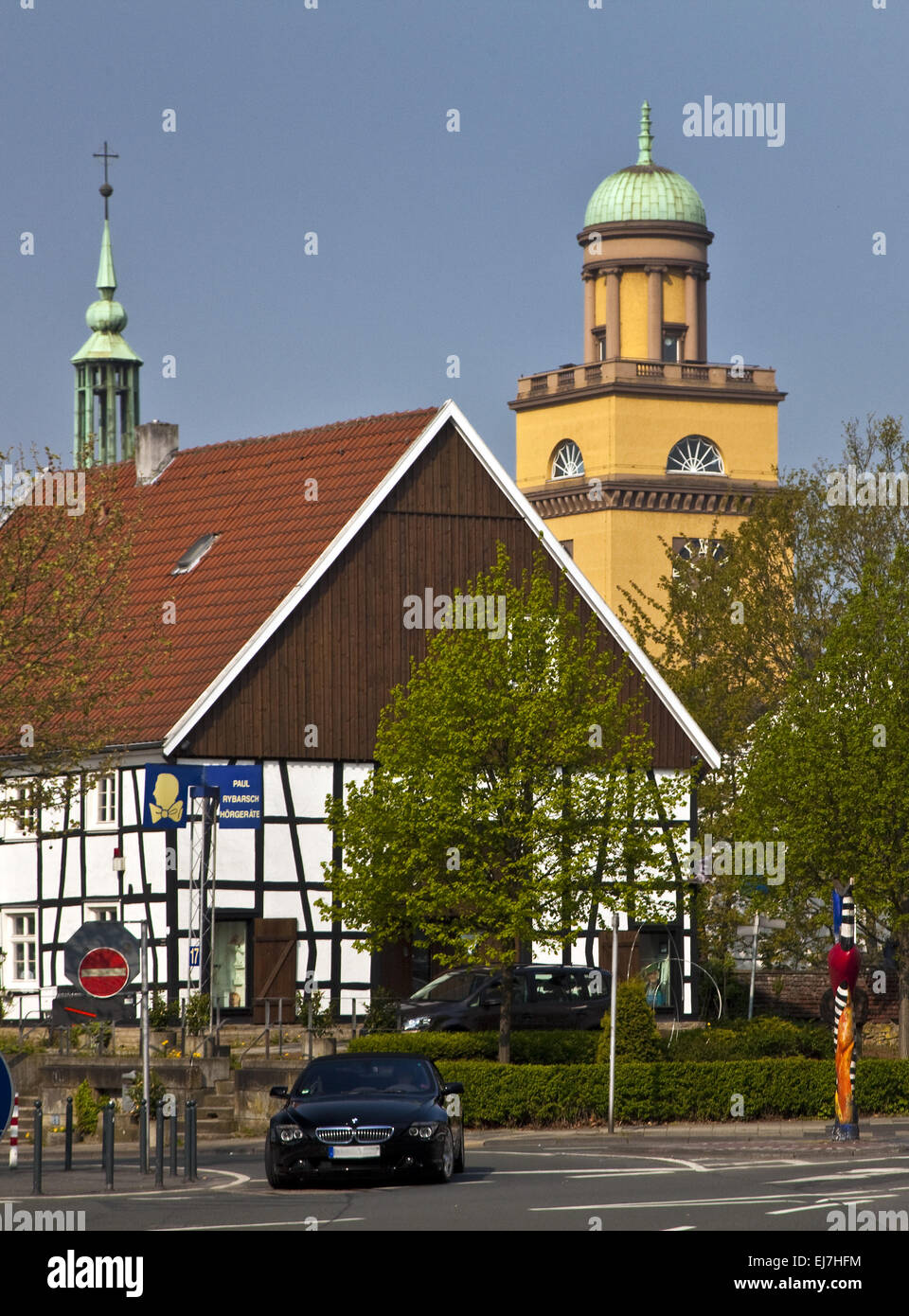 Johannis quarter, Witten, Germany Stock Photo