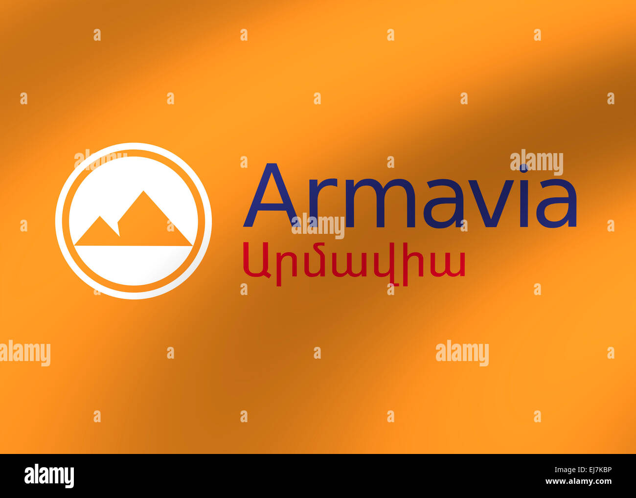 Armavia Airlines logo symbol icon emblem flag Stock Photo