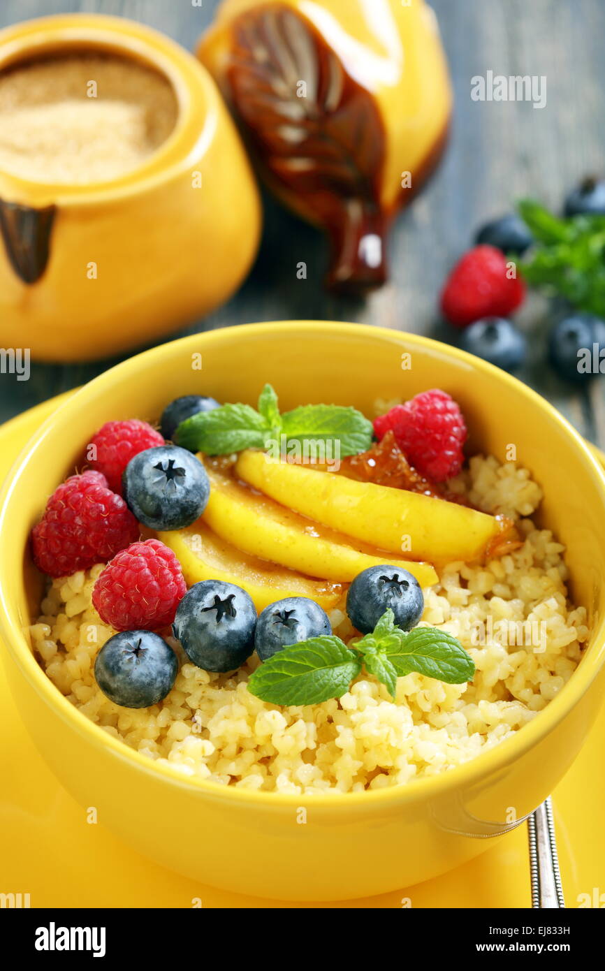 Porridge Bowl With Fruit Hi res Stock Photography And Images Alamy porridge-bowl-with-fruit-hi-res-stock-photography-and-images-alamy