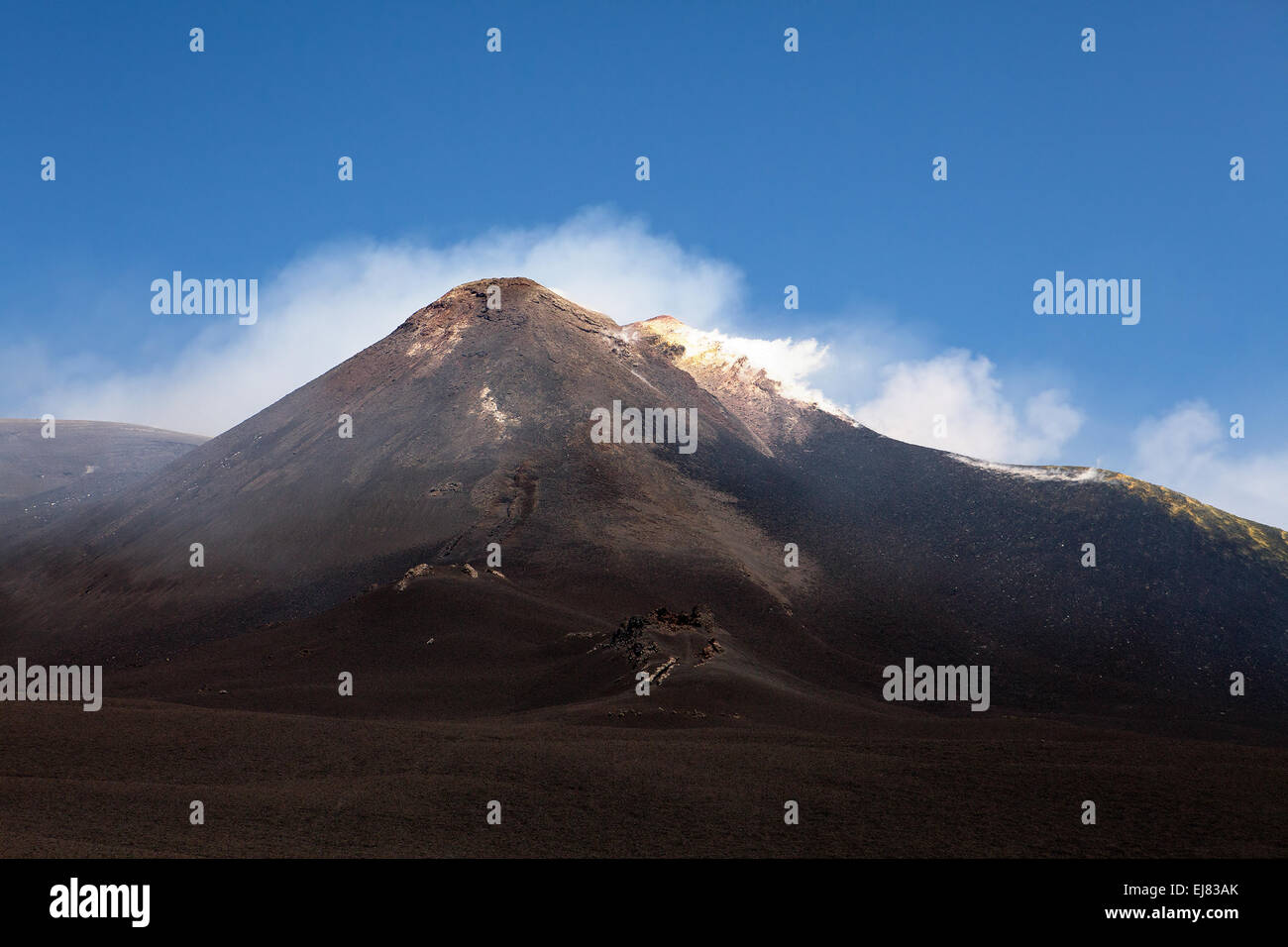 Etna volcano in Sicily, Italy Stock Photo Alamy