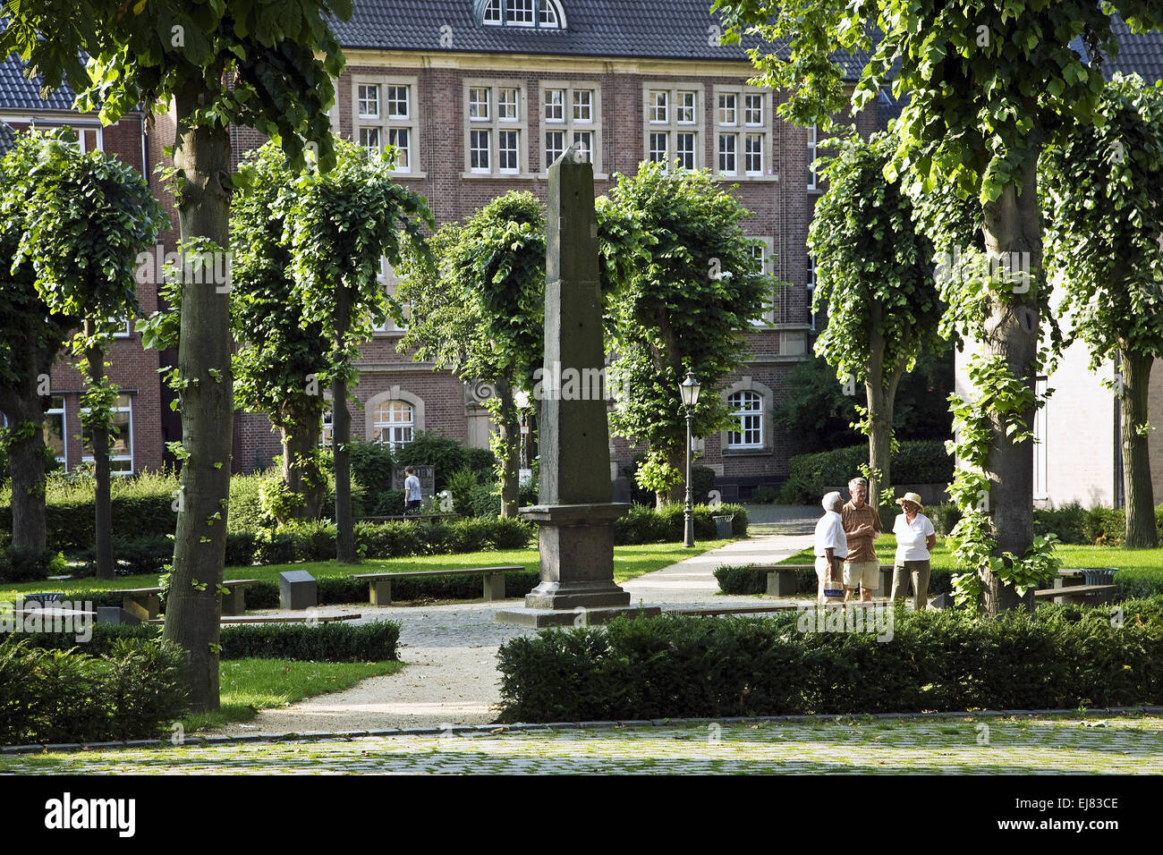 Cathedral Square, Xanten, Germany Stock Photo