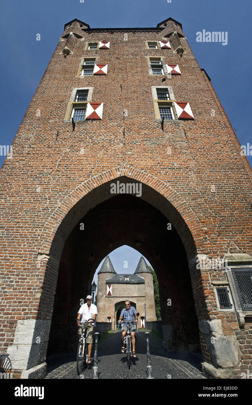 Kleve Gate, Xanten, Germany Stock Photo