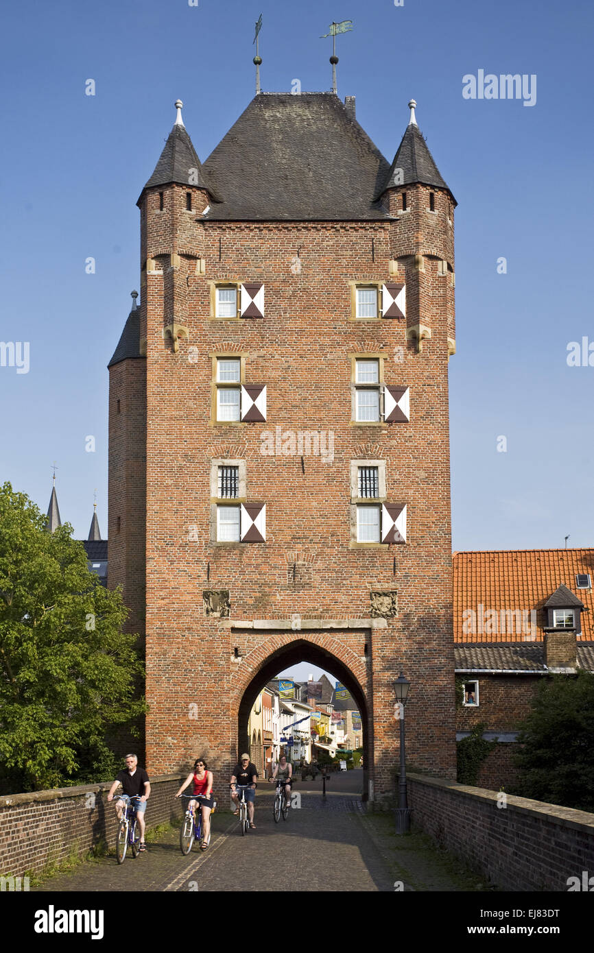 Kleve Gate, Xanten, Germany Stock Photo