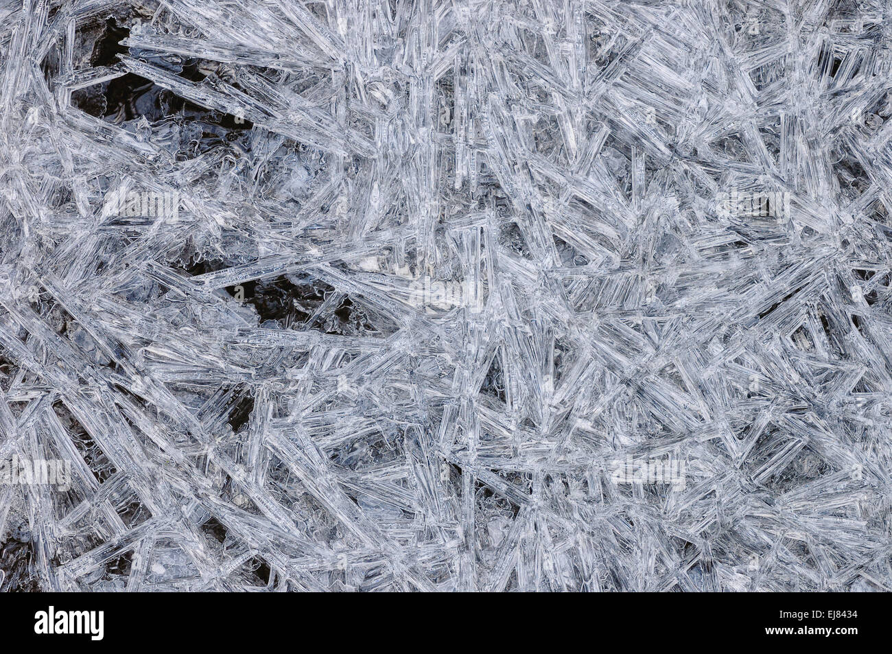 Crystals of ice Stock Photo Alamy
