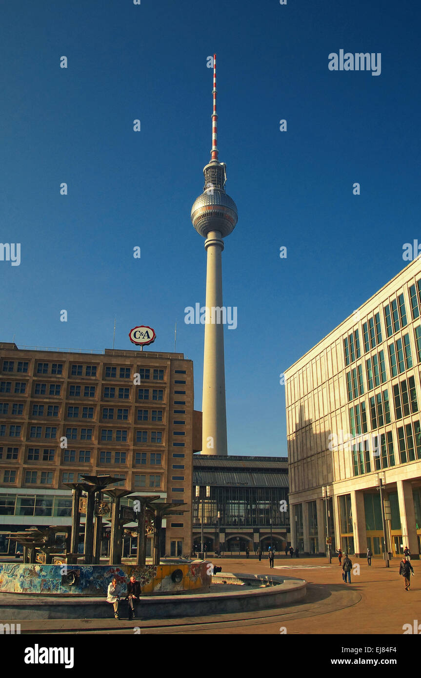 Alexanderplatz Germany Berlin Stock Photo - Alamy