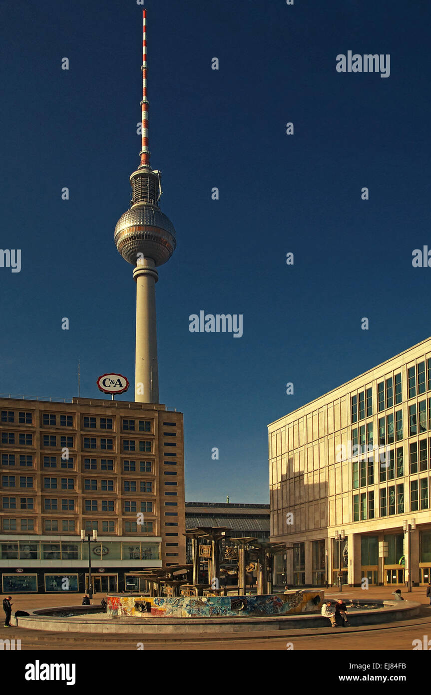Alexanderplatz Germany Berlin Stock Photo - Alamy