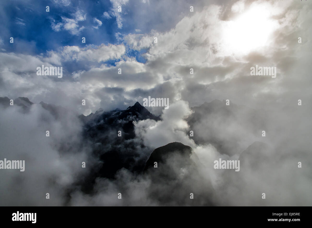 The Andes in Peru Stock Photo - Alamy