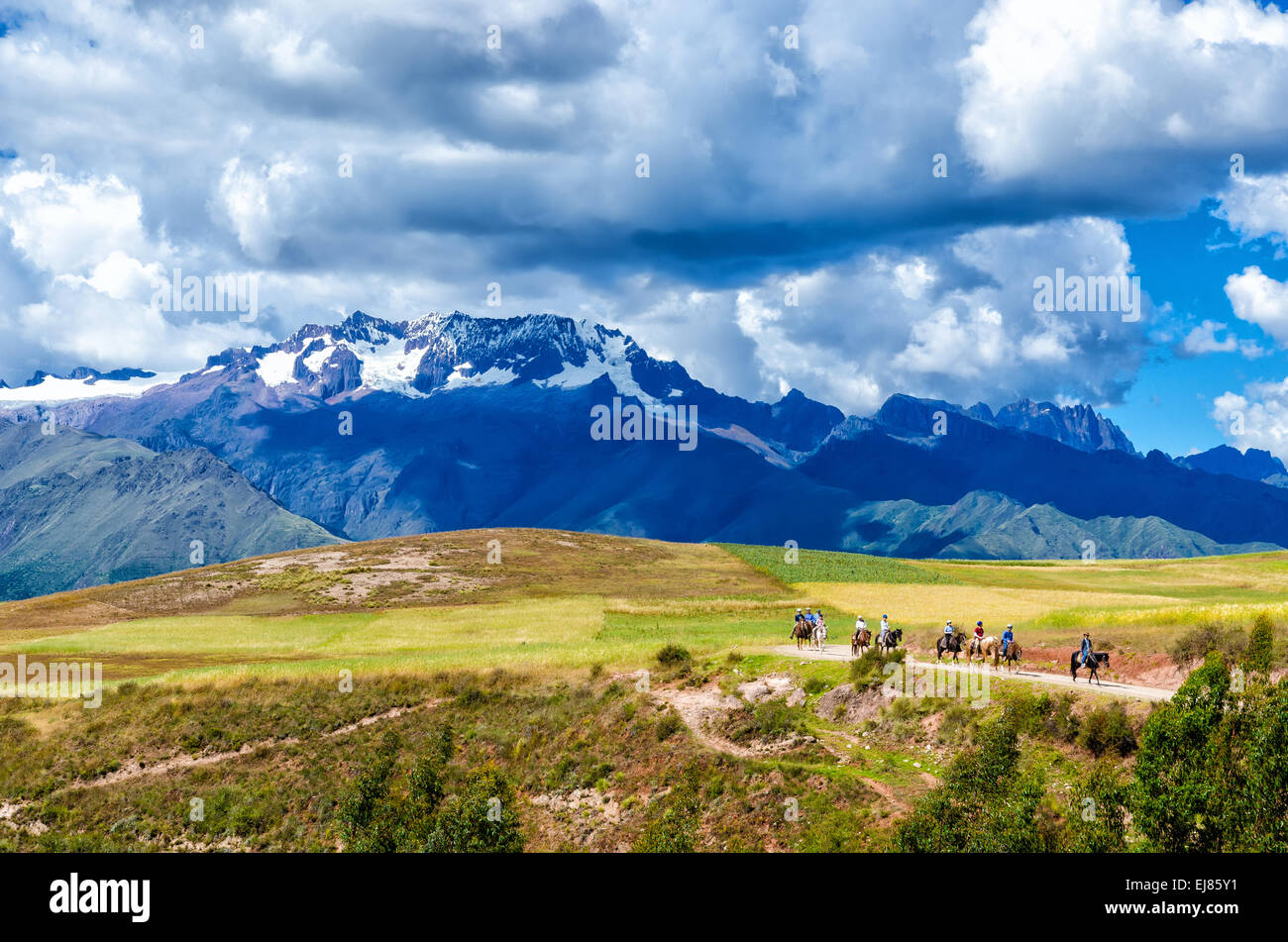 The Andes in Peru Stock Photo - Alamy