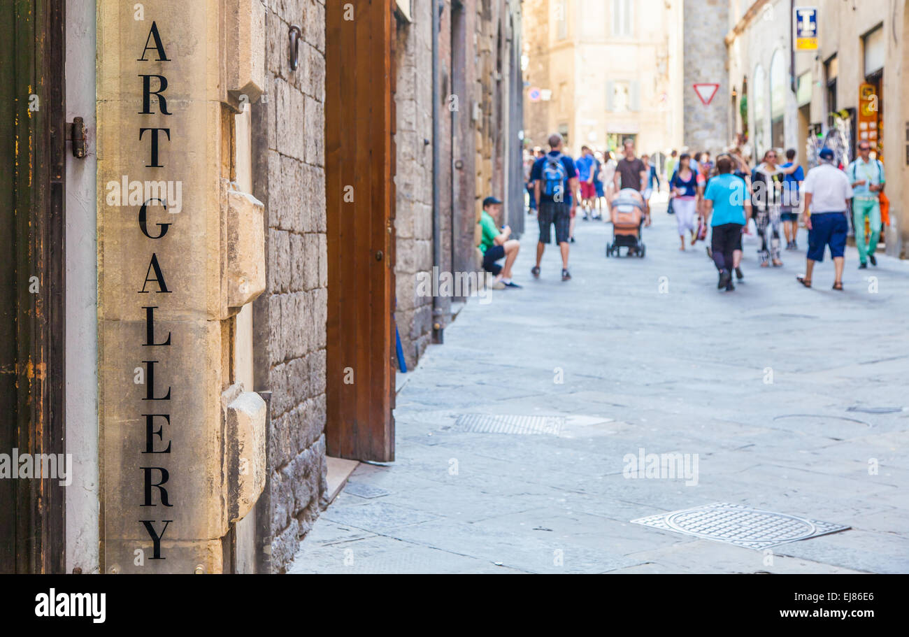 Turism in Italy Stock Photo