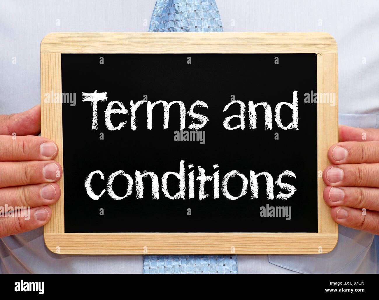 Terms and Conditions Stock Photo