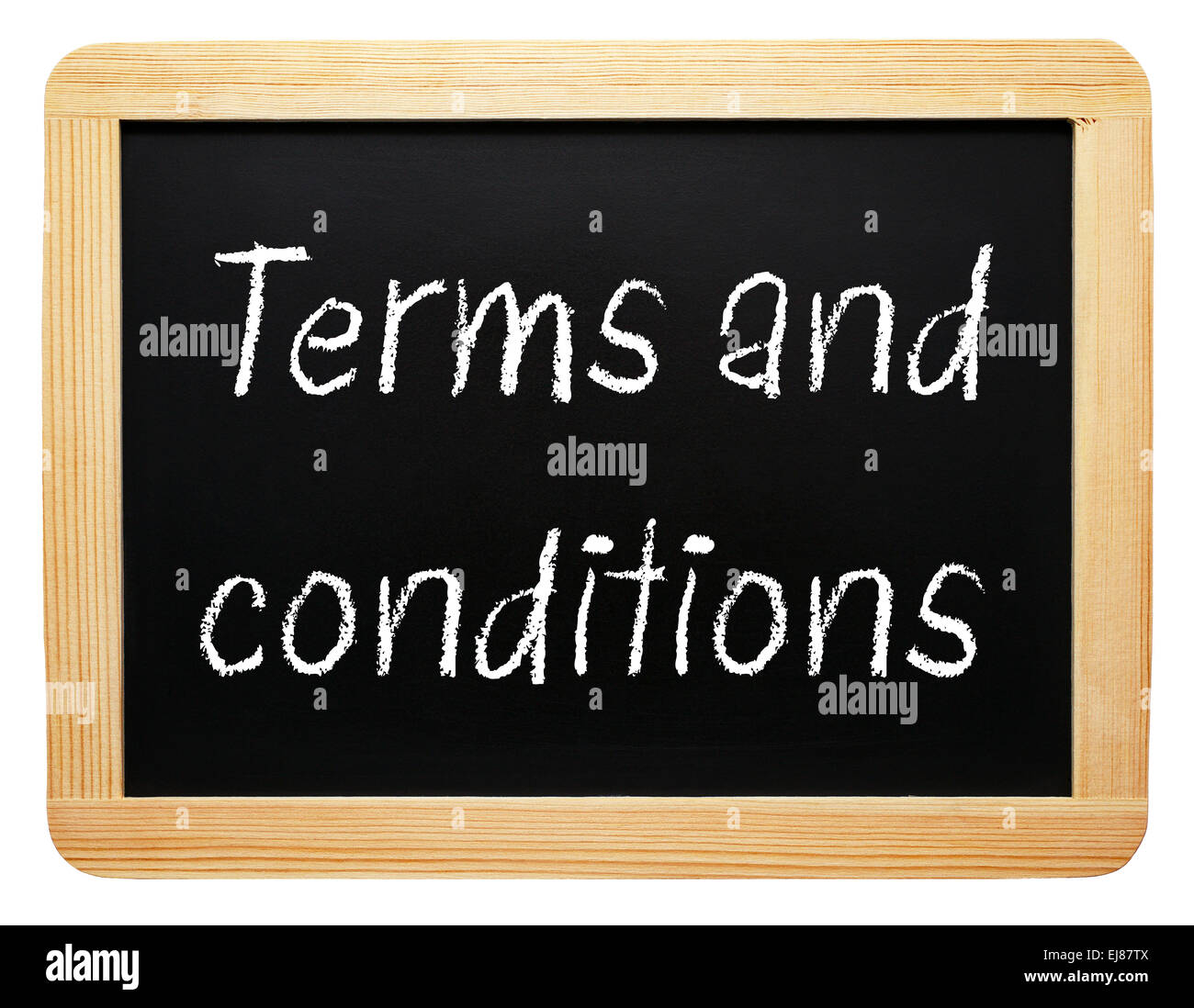 Terms and conditions Stock Photo
