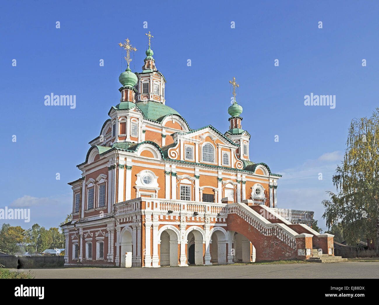 Church Simeon Stylite in Great Ustyug Stock Photo