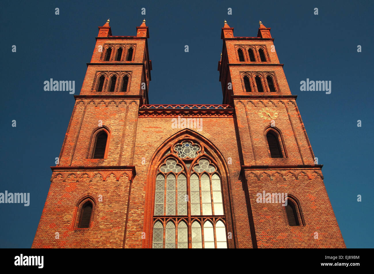 Church Germany Berlin Stock Photo