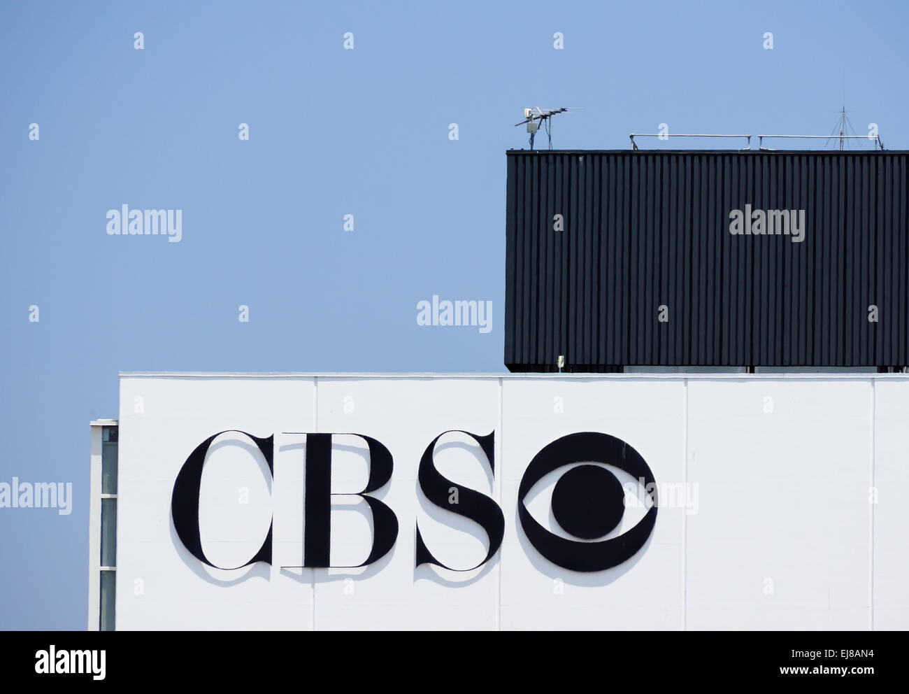 CBS Studios in Los Angeles Stock Photo