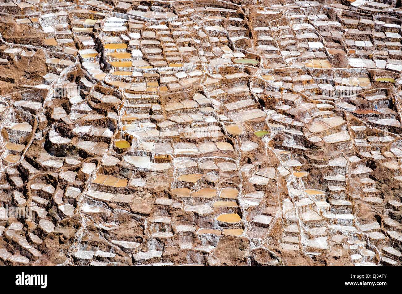 salt mine Stock Photo