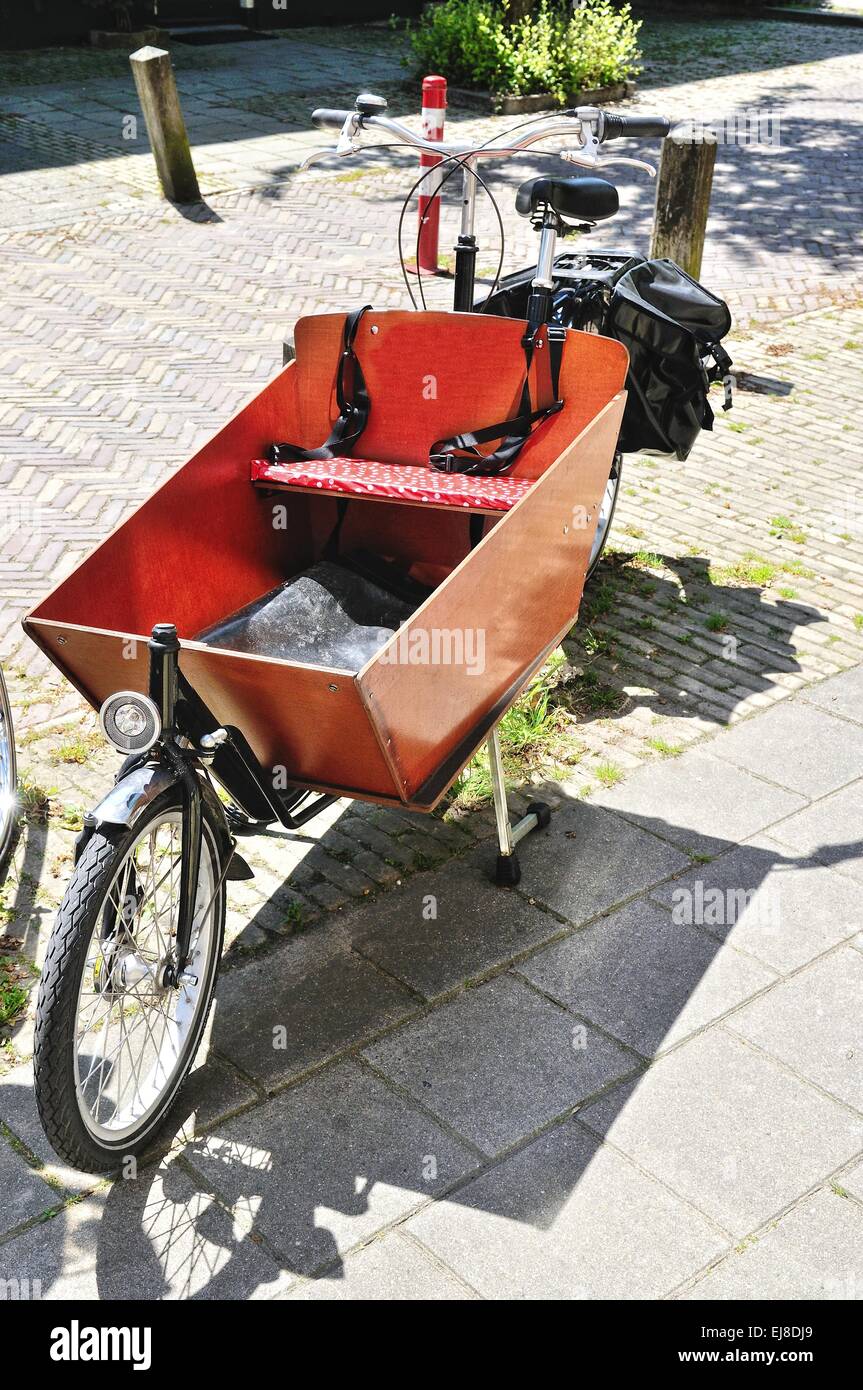 bicycle transport Stock Photo