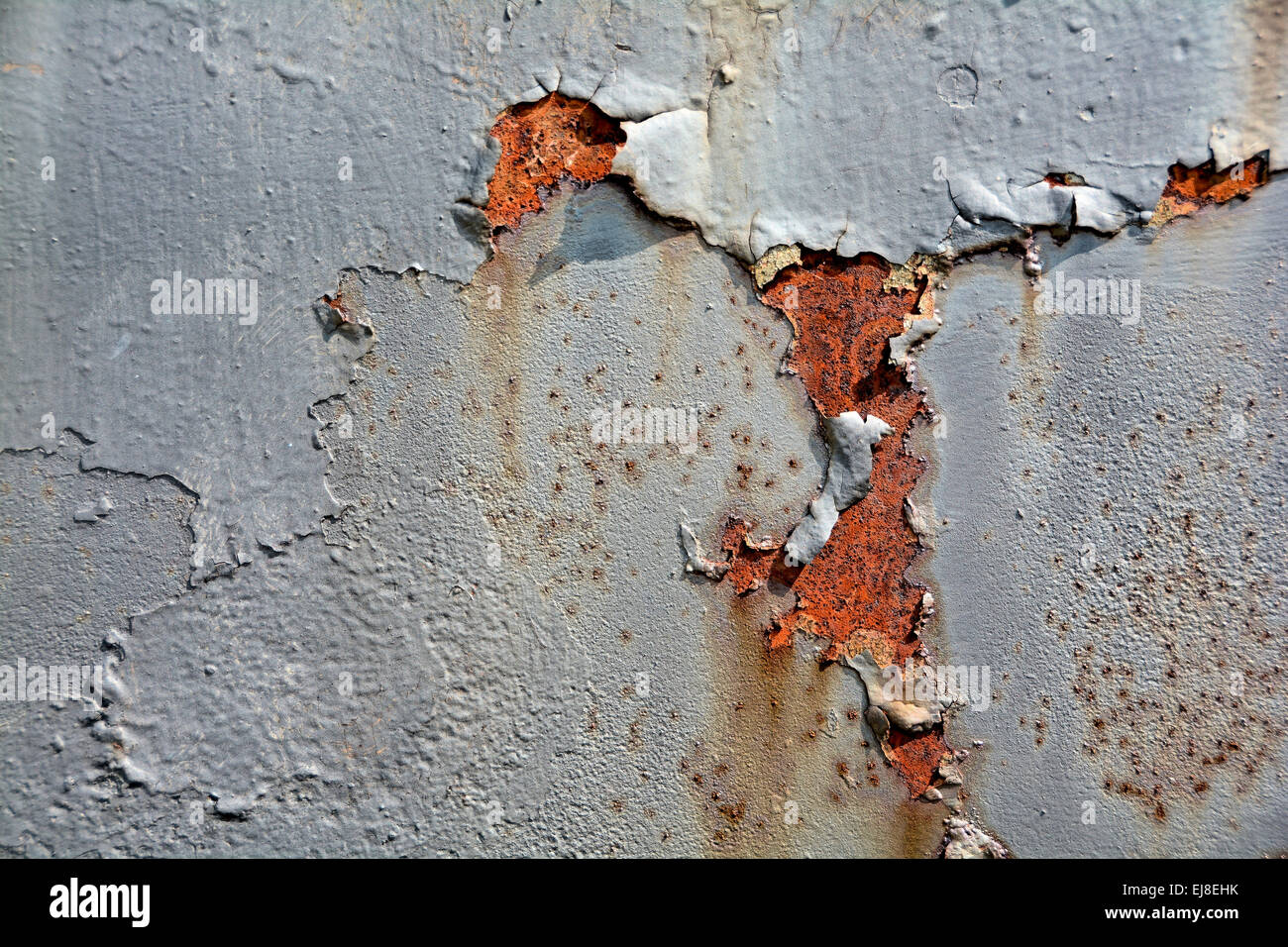 Rust on the surface of metal Stock Photo