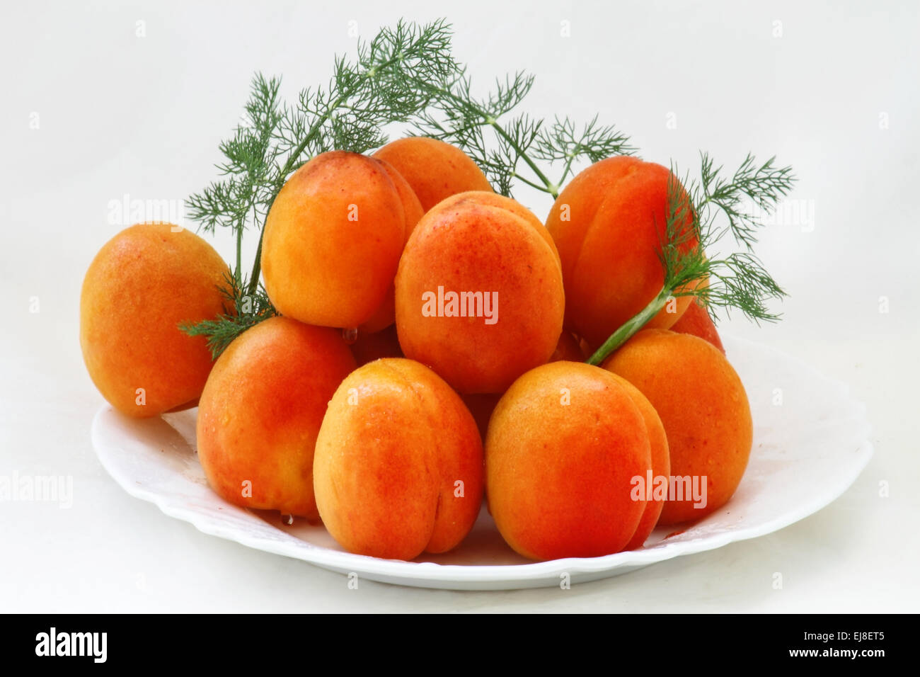 Apricots Stock Photo