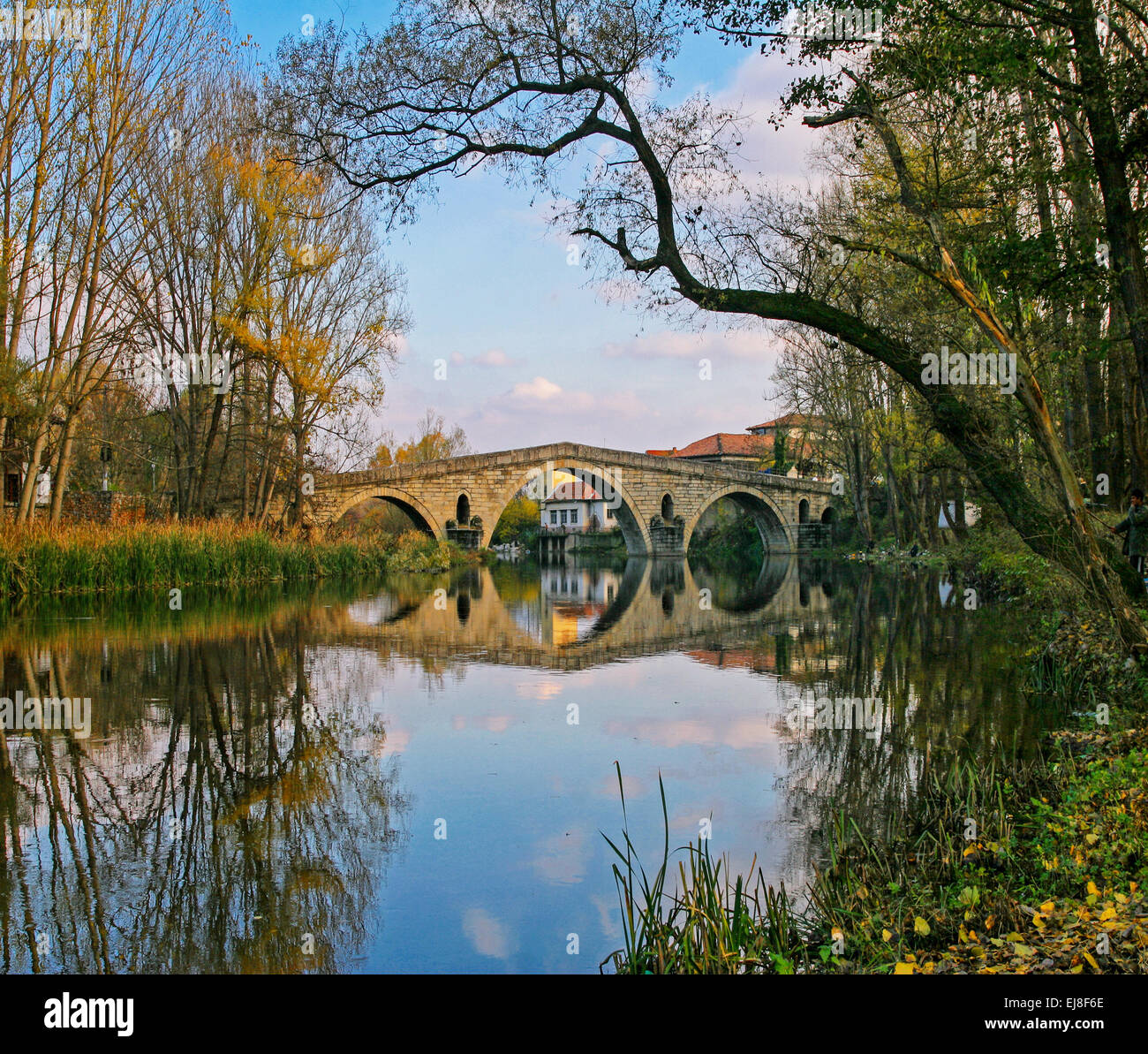 Kadin bridge, Nevestino - Bulgaria Stock Photo