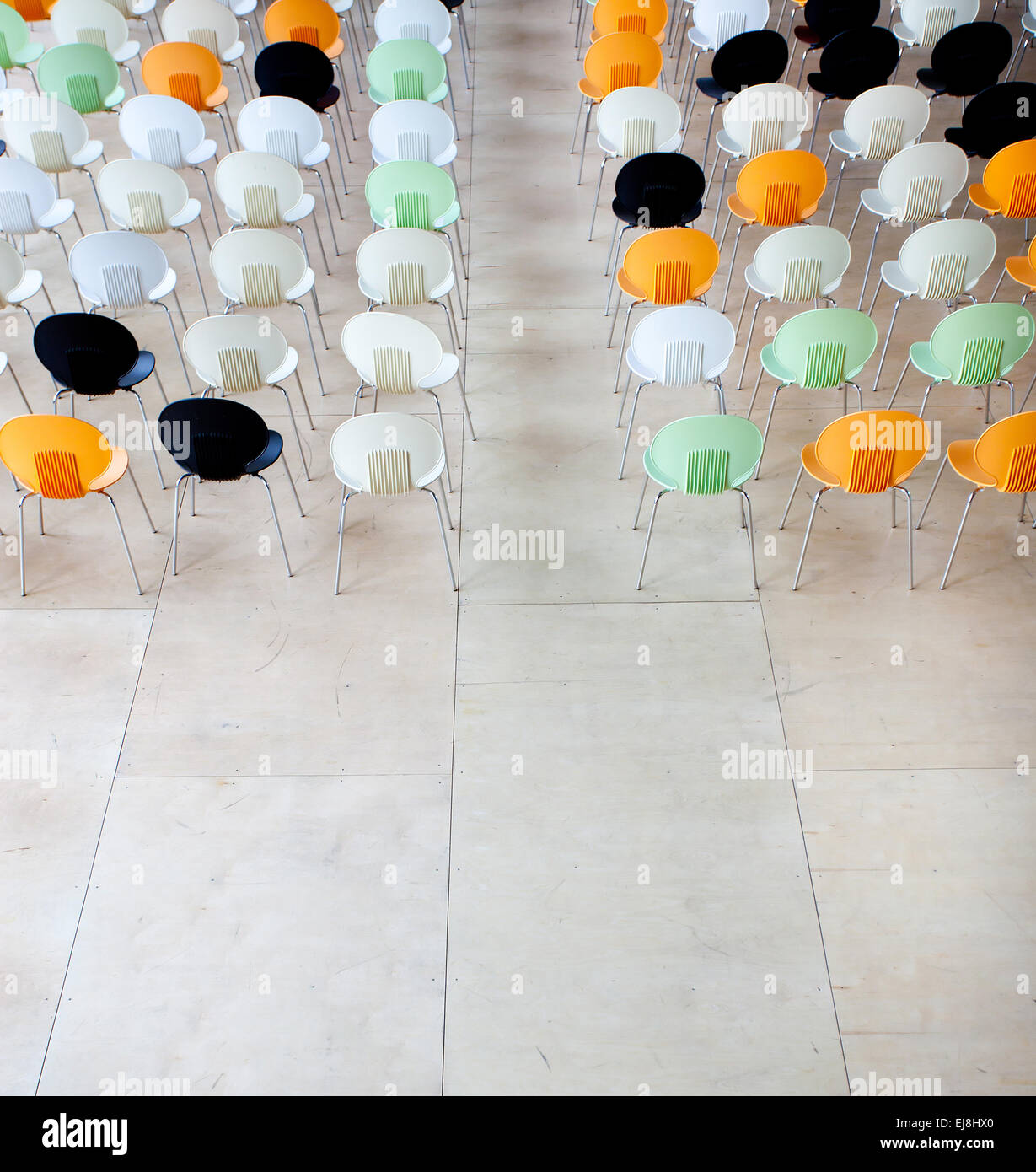 chairs in auditorium Stock Photo Alamy
