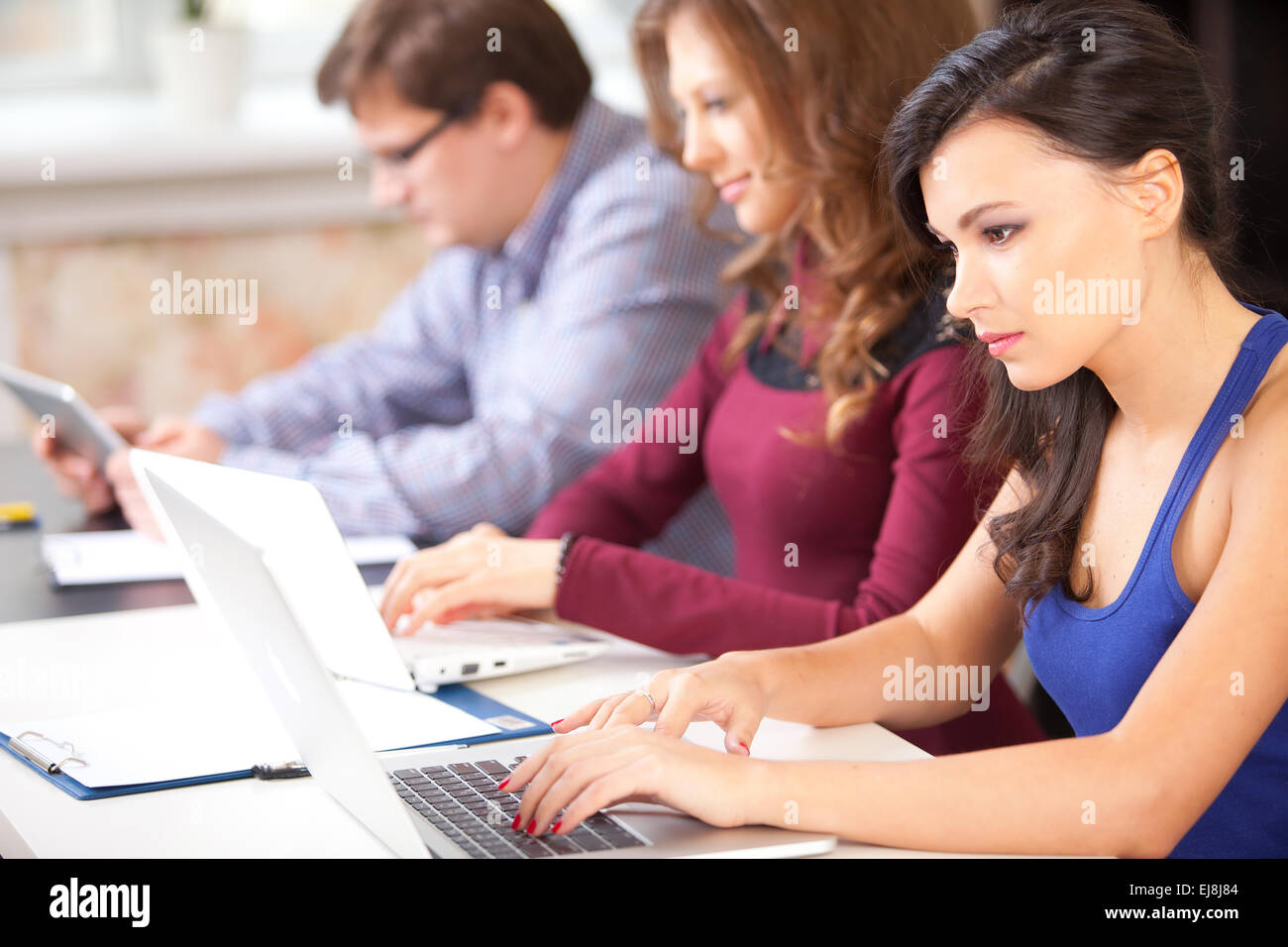 group of students Stock Photo