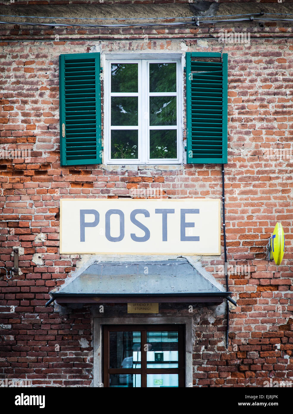 Italian postal office Stock Photo Alamy