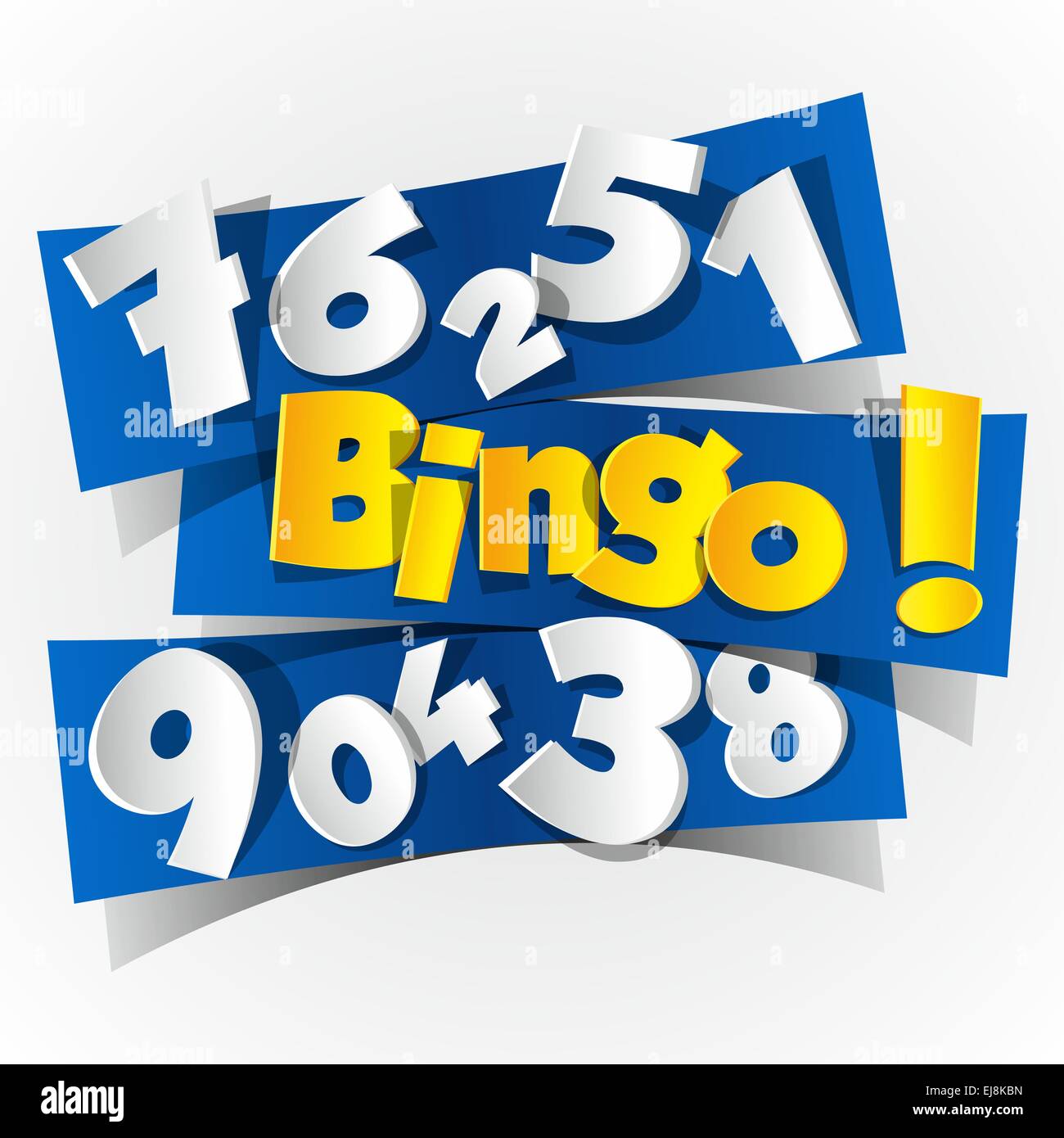 Bingo, Jackpot symbol Stock Photo Alamy